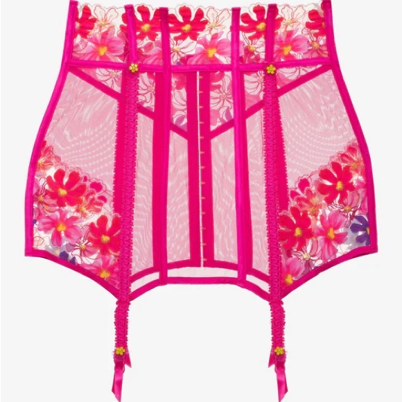 FOR LOVE AND LEMONS Anemone Floral Garter Skirt - Picture 4 of 7